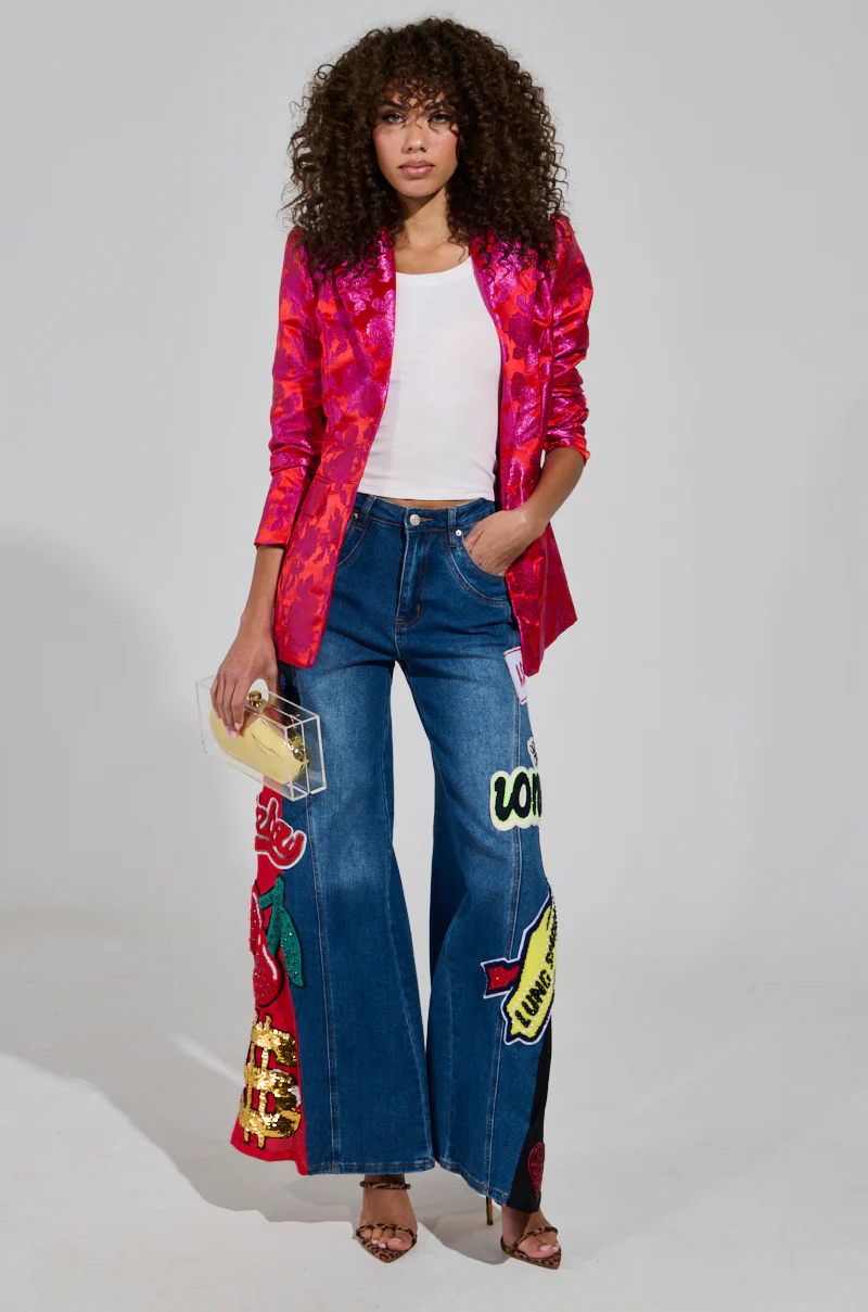 BLOOMING BROCADE BLAZER - Image 7