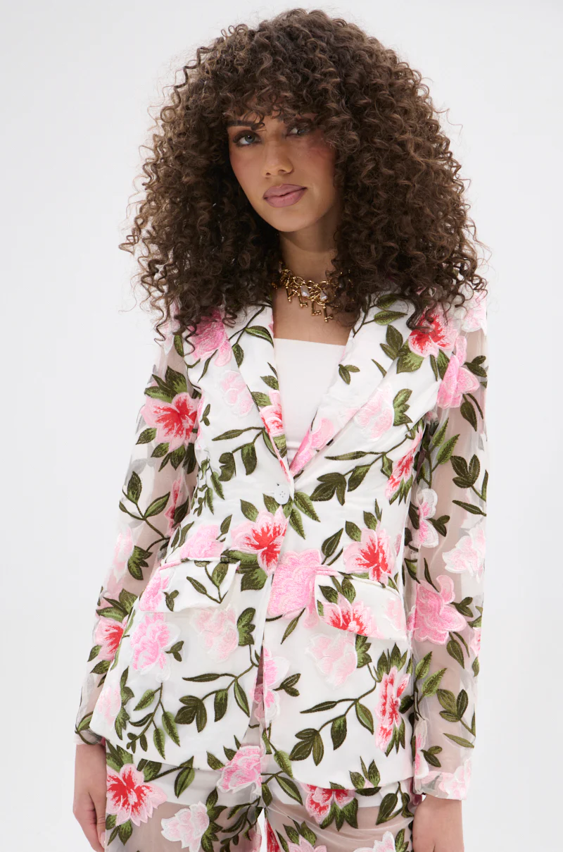BLOSSOM LACE BLAZER - Image 2