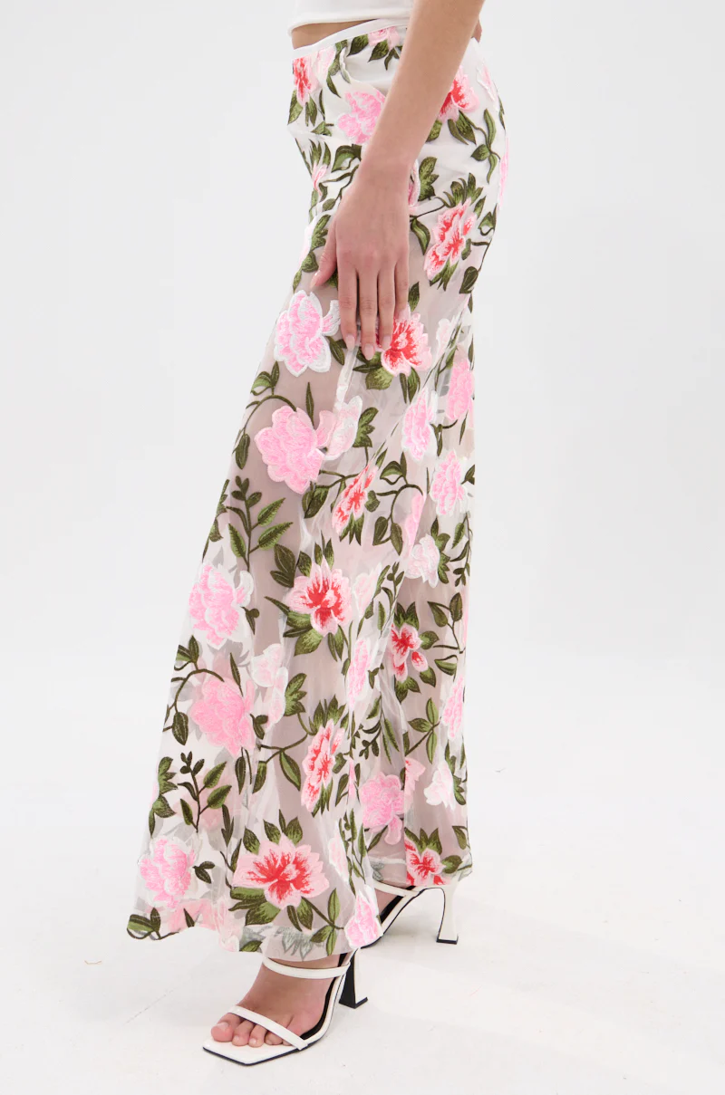 BLOSSOM LACE PALAZZO PANTS - Image 4