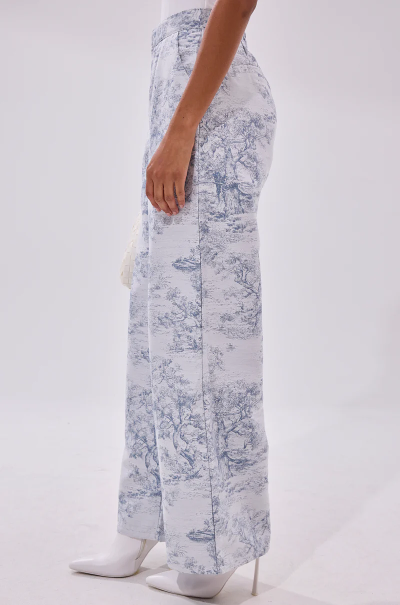 BOOKED N BUSY JACQUARD TROUSER - Image 4