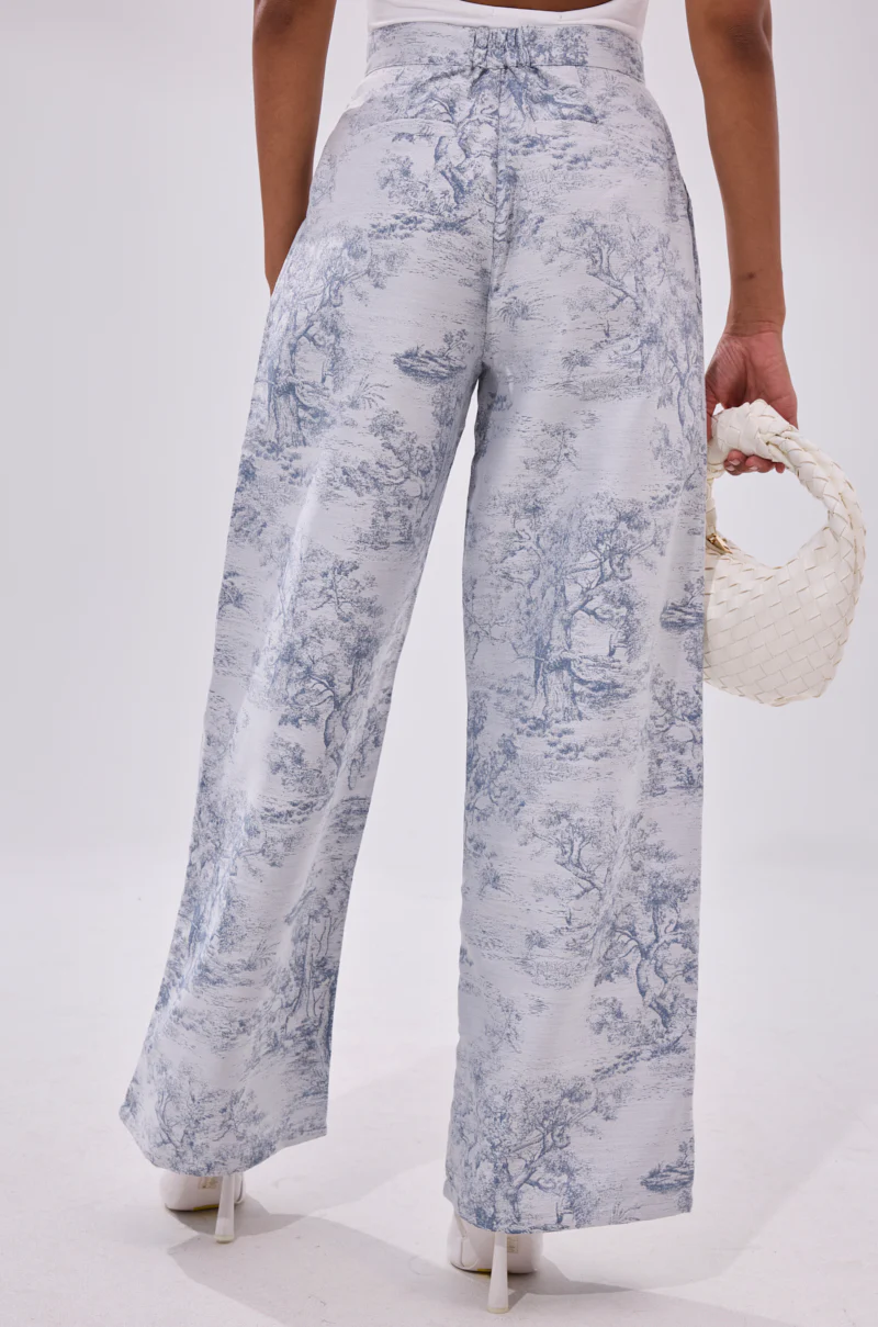 BOOKED N BUSY JACQUARD TROUSER - Image 5