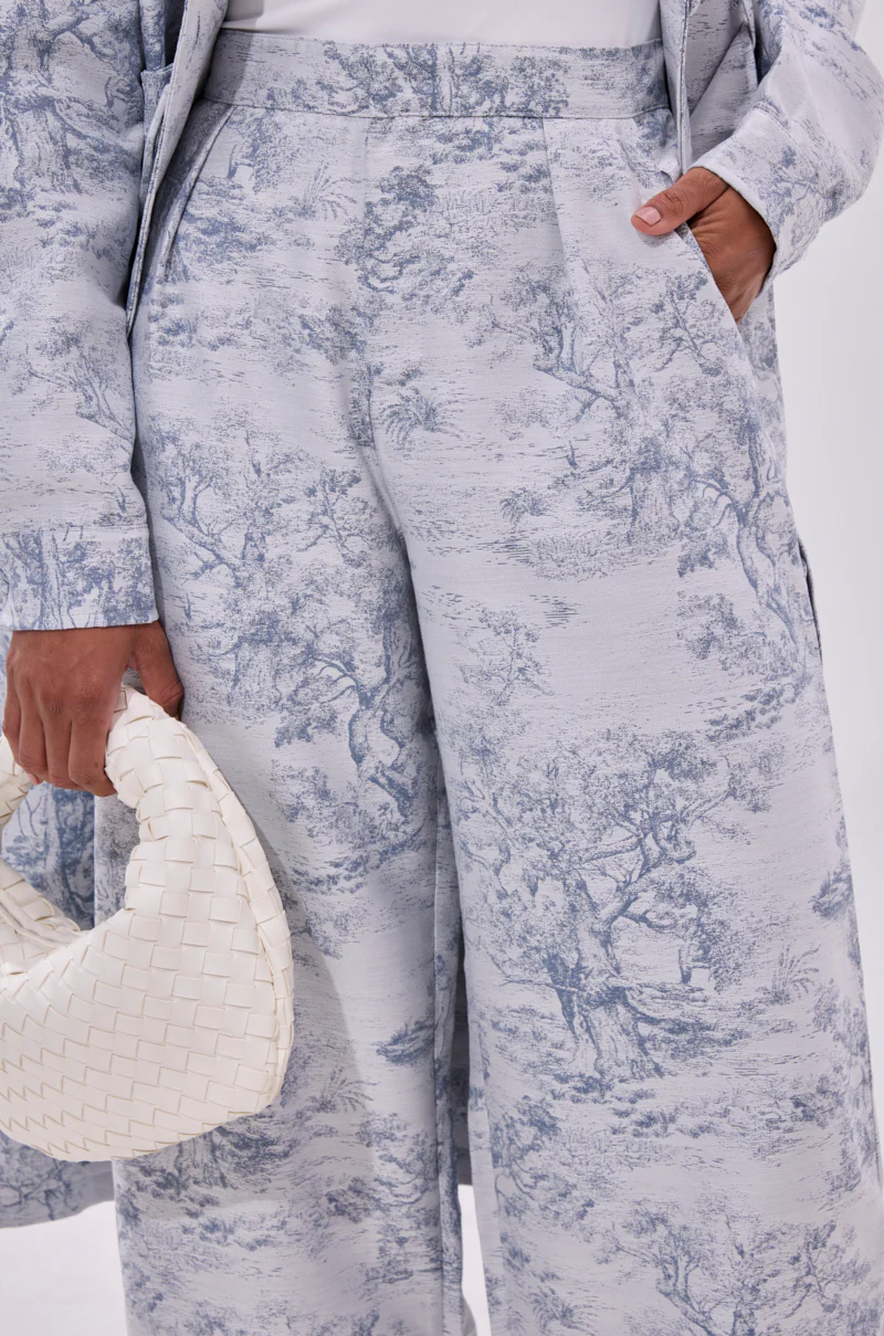 BOOKED N BUSY JACQUARD TROUSER - Image 9