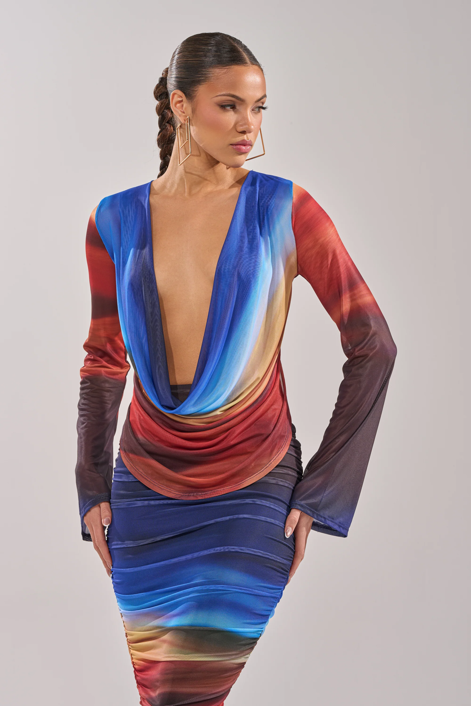 BOOM BOOM MESH BLOUSE - Image 3