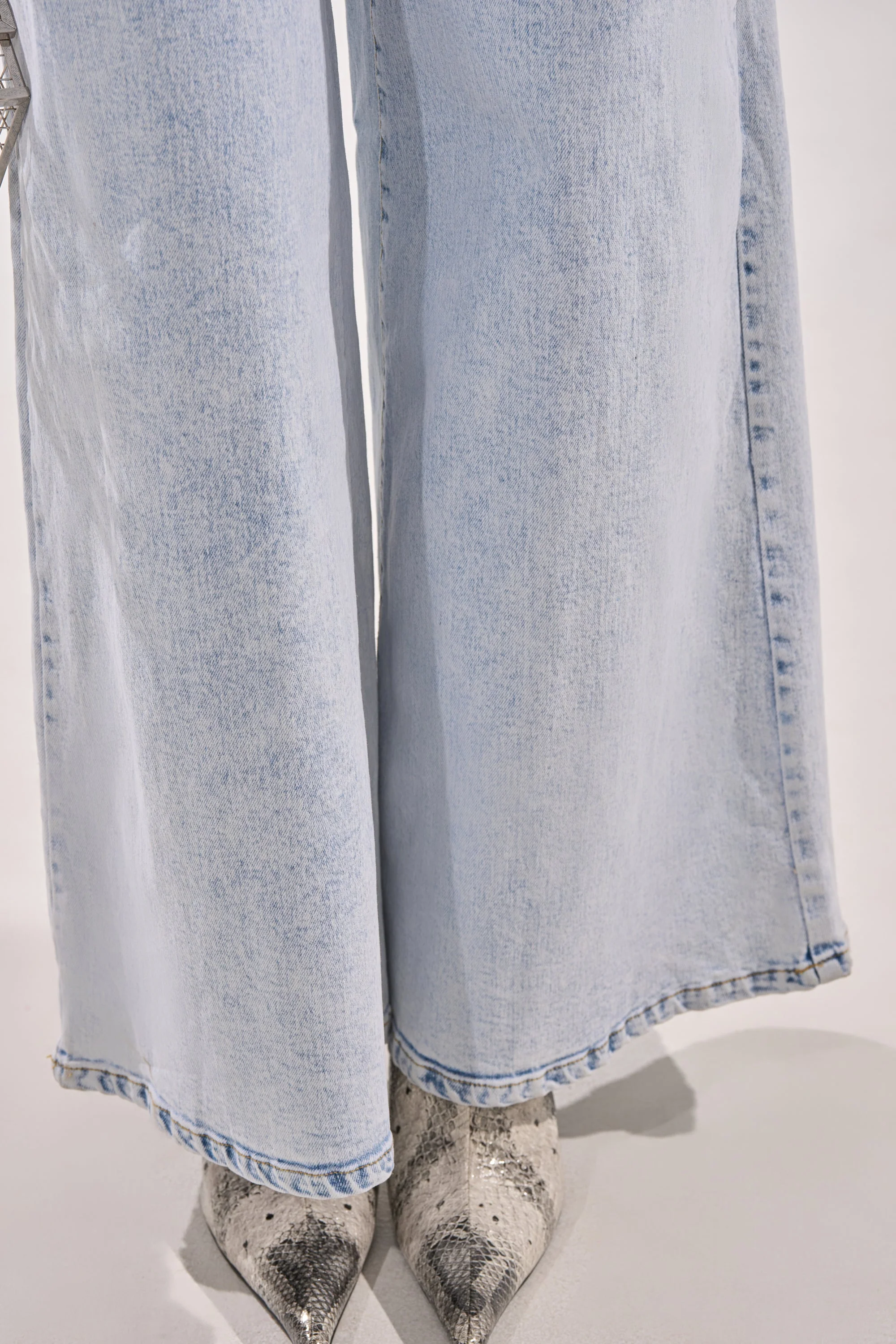 BORN TO STAND OUT DENIM JUMPSUIT - Image 7
