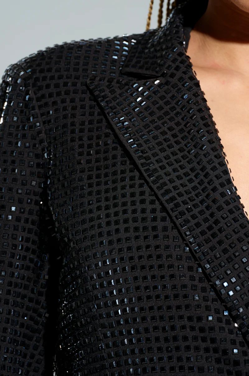 BOTTOMS UP EMBELLISHED BLAZER - Image 5