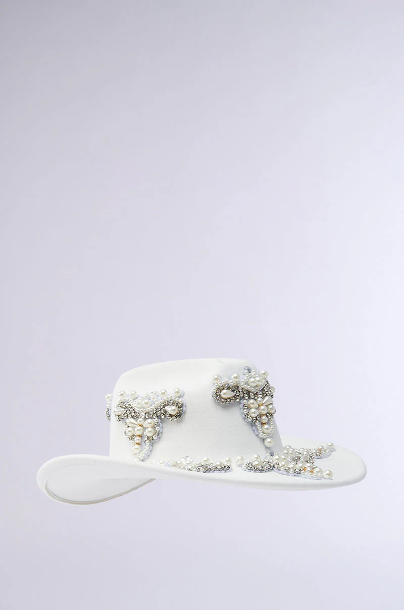 BOUJEE PEARL COWBOY HAT - Image 6