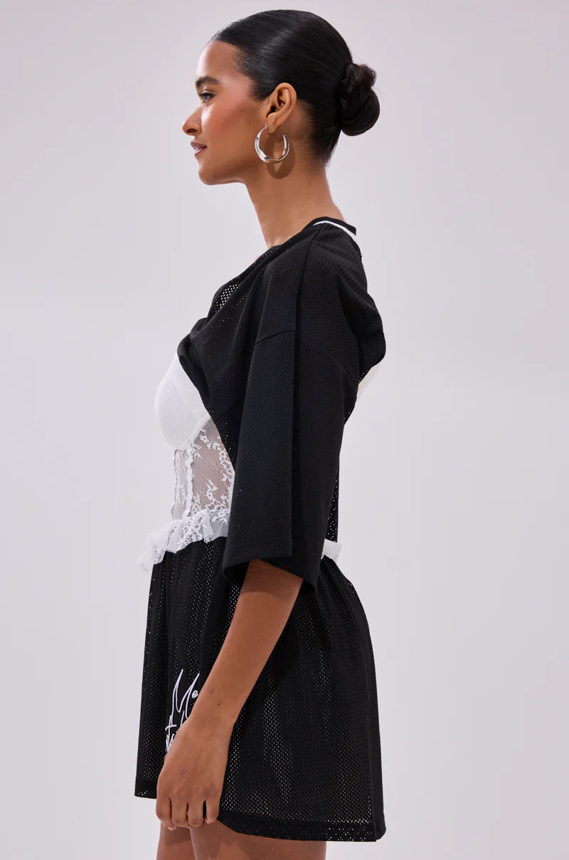 BOUNCE BACK CORSET JERSEY DRESS - Image 3