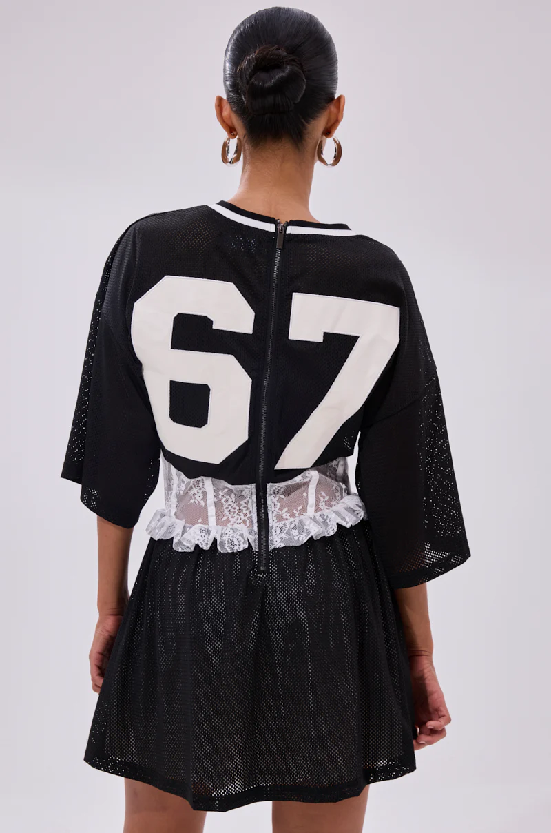 BOUNCE BACK CORSET JERSEY DRESS - Image 4