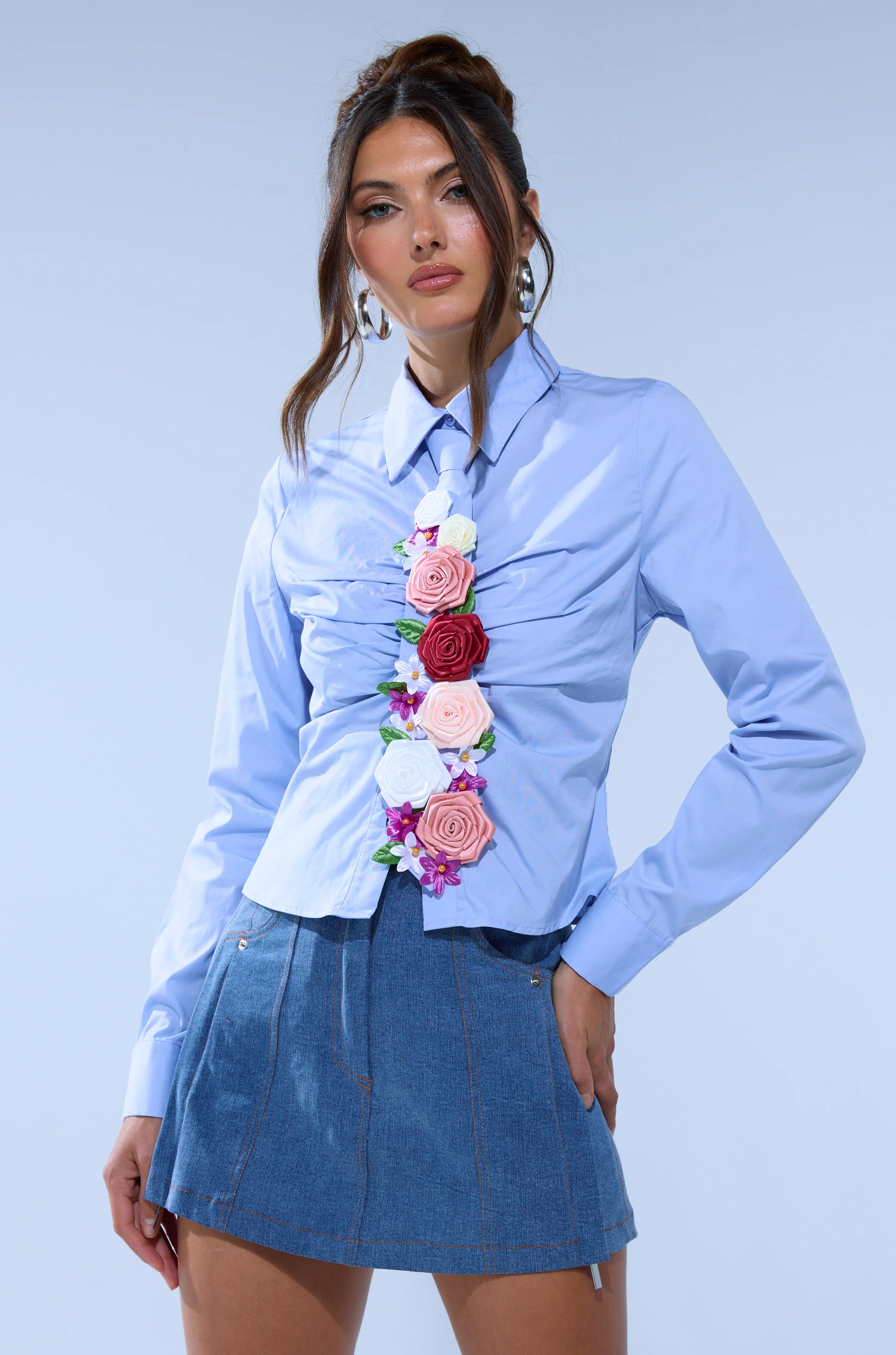 BOUQUET BUTTON DOWN SHIRT - Image 2