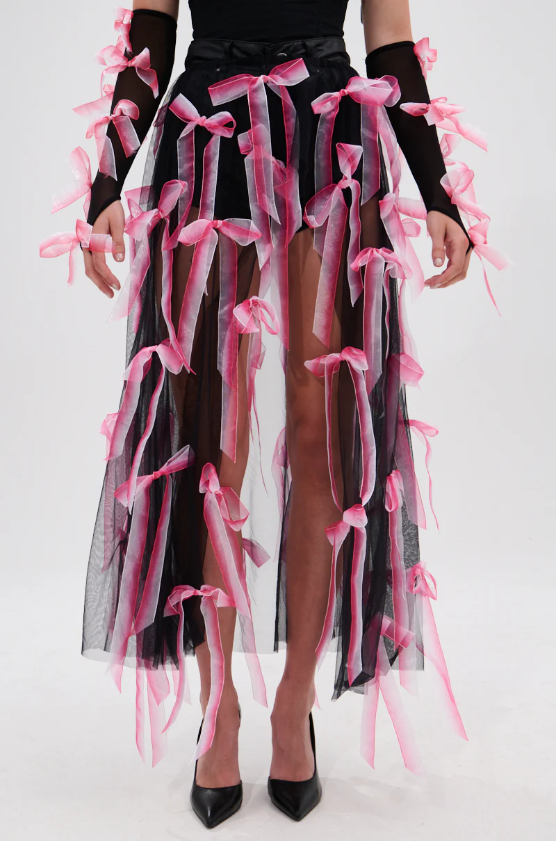 BOW DOWN BOW SKIRT BELT - Image 2