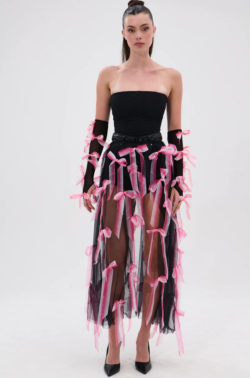 BOW DOWN BOW SKIRT BELT - Image 5