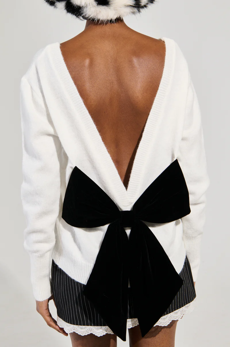 BOW DOWN SWEATER - Image 9