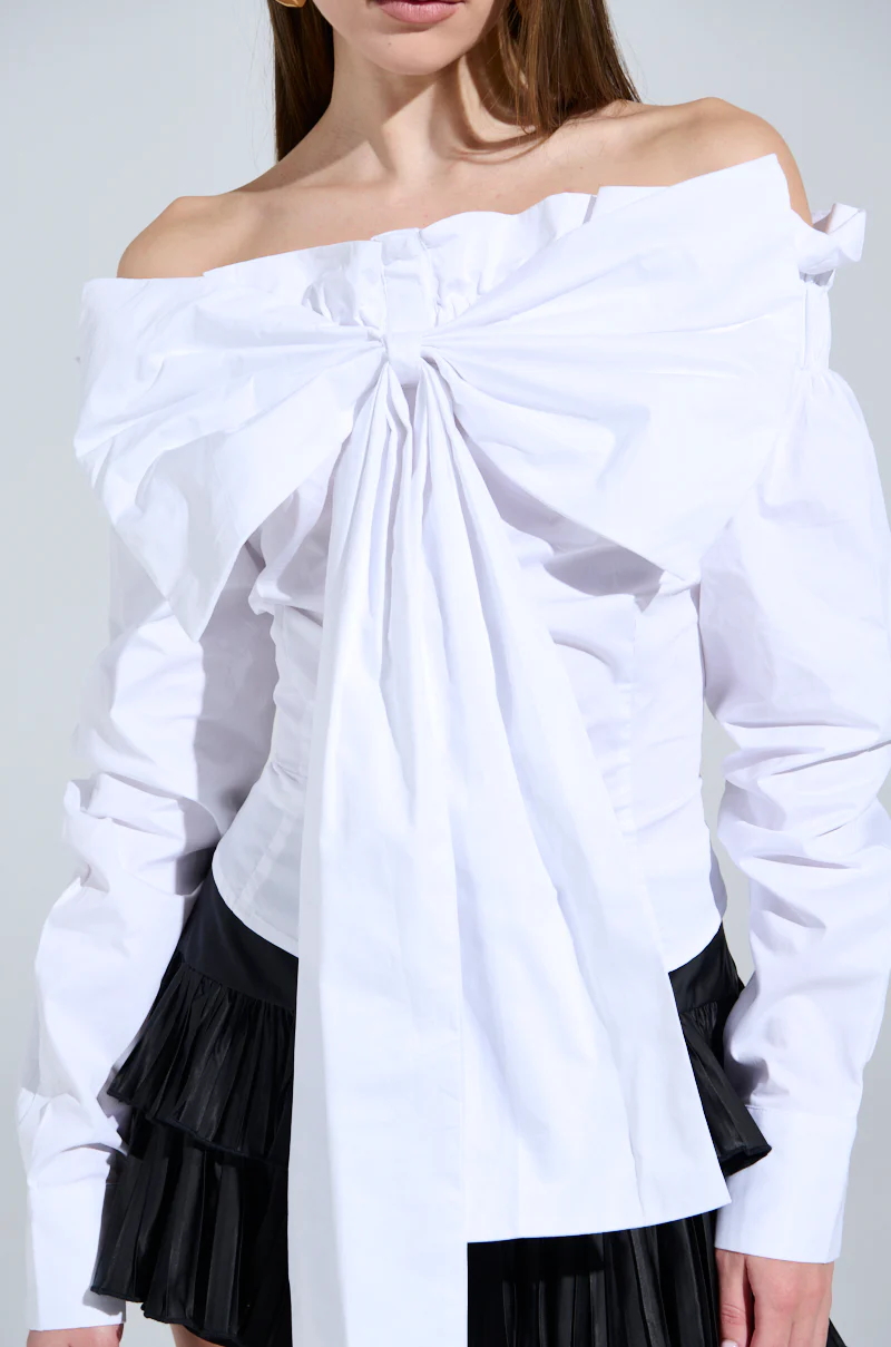 BOWED UP BLOUSE - Image 13