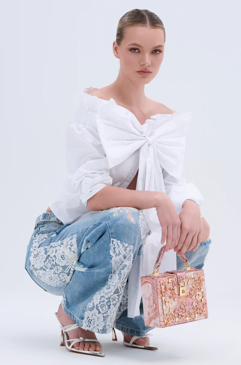 BOWED UP BLOUSE - Image 3