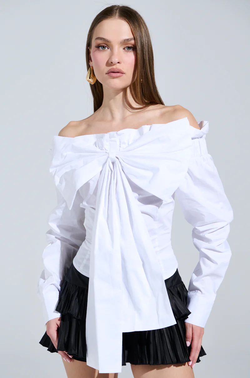 BOWED UP BLOUSE - Image 7