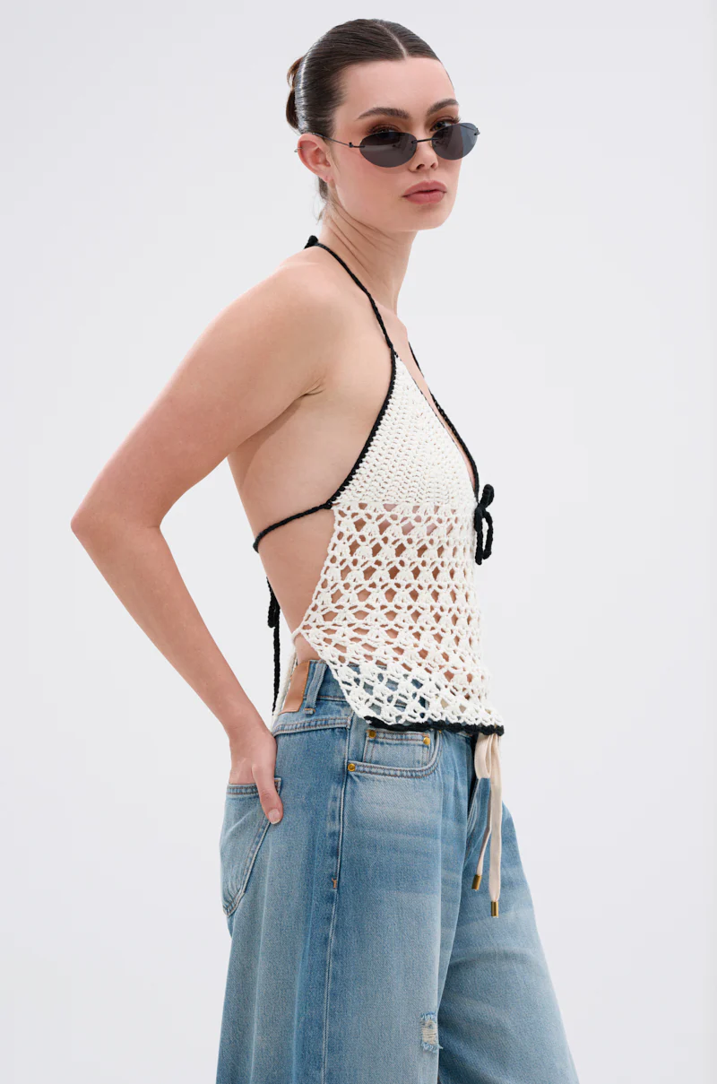 BOY BYE CROCHET TOP - Image 3