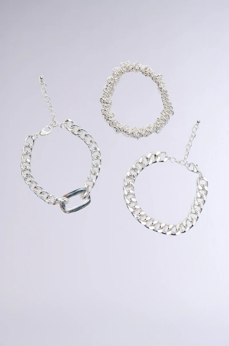 IZZY SILVER BRACELET SET - Image 2