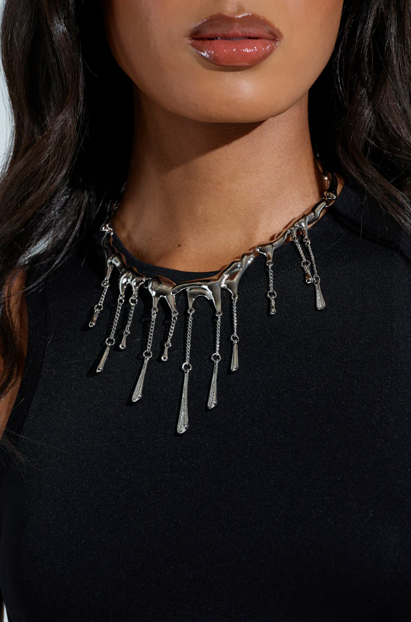 BRICK WALL WATERFALL NECKLACE - Image 2