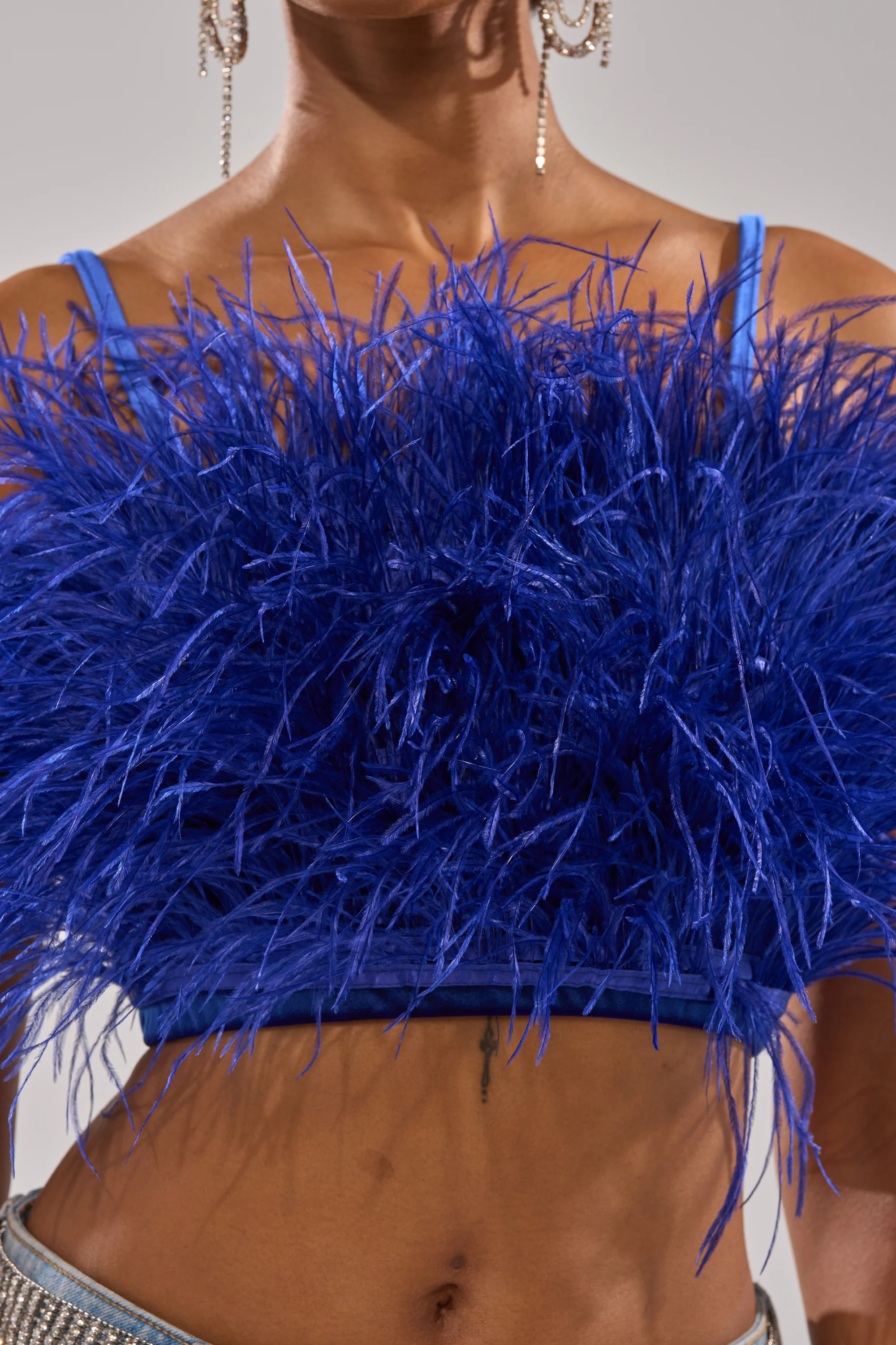 BRIGHT LIGHTS FEATHER TOP - Image 8
