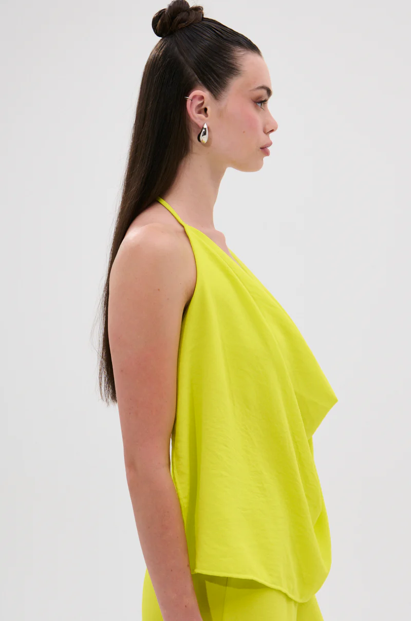 BRIGHTEST IN THE CITY COWL NECK BLOUSE - Image 5