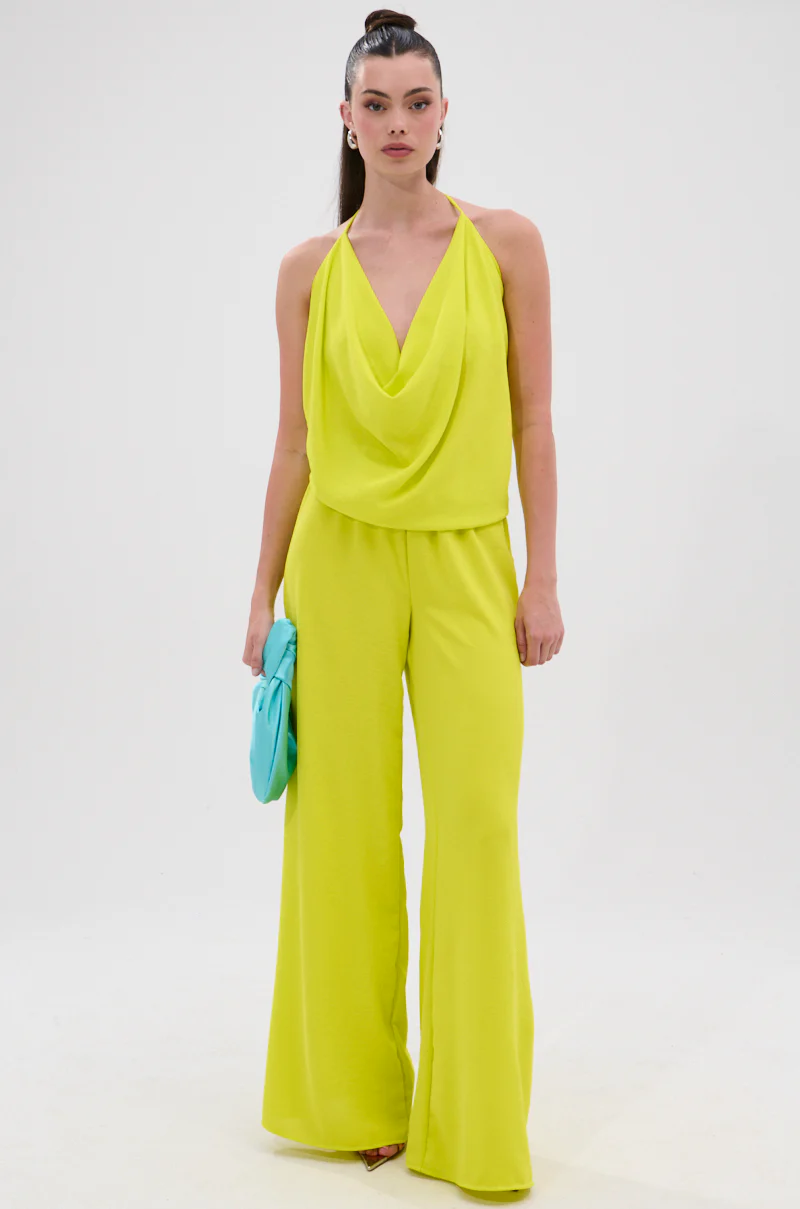 BRIGHTEST IN THE CITY COWL NECK BLOUSE - Image 8