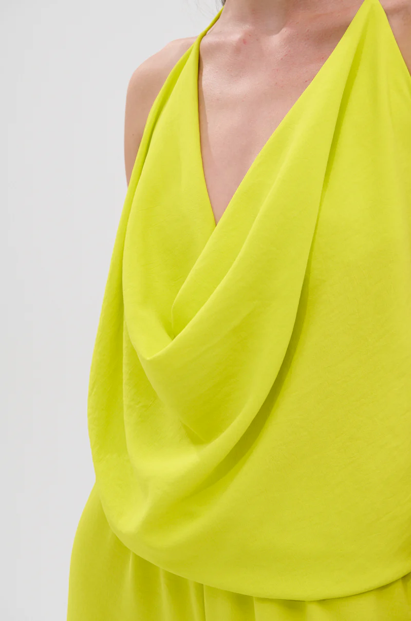 BRIGHTEST IN THE CITY COWL NECK BLOUSE - Image 9