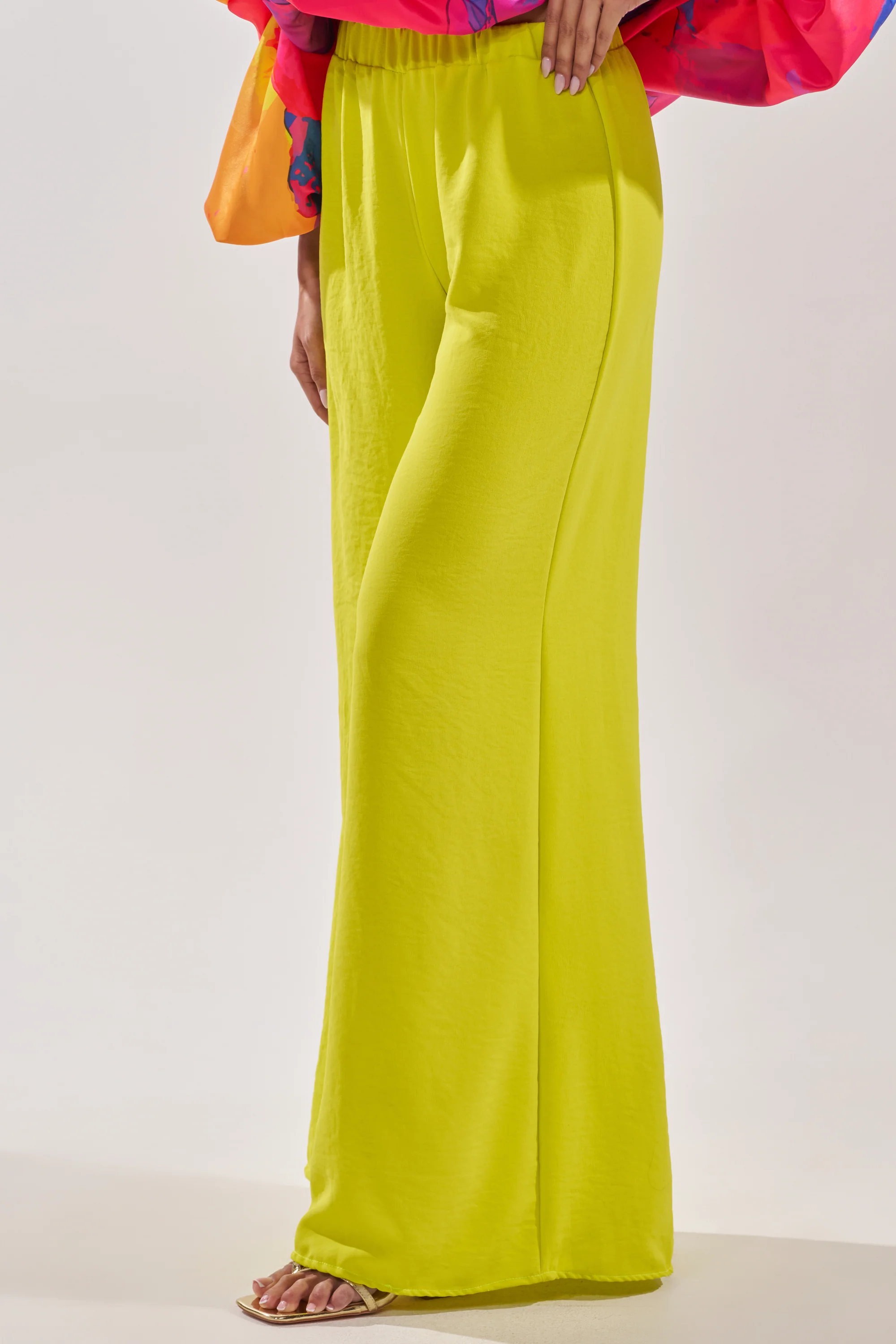 BRIGHTEST IN THE CITY PALAZZO PANT - Image 3