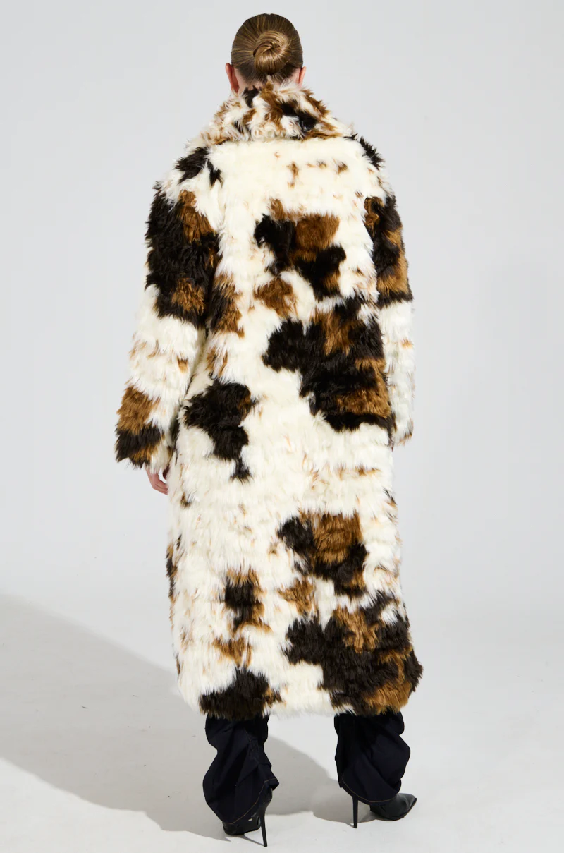 BRONX FAUX FUR COAT - Image 6