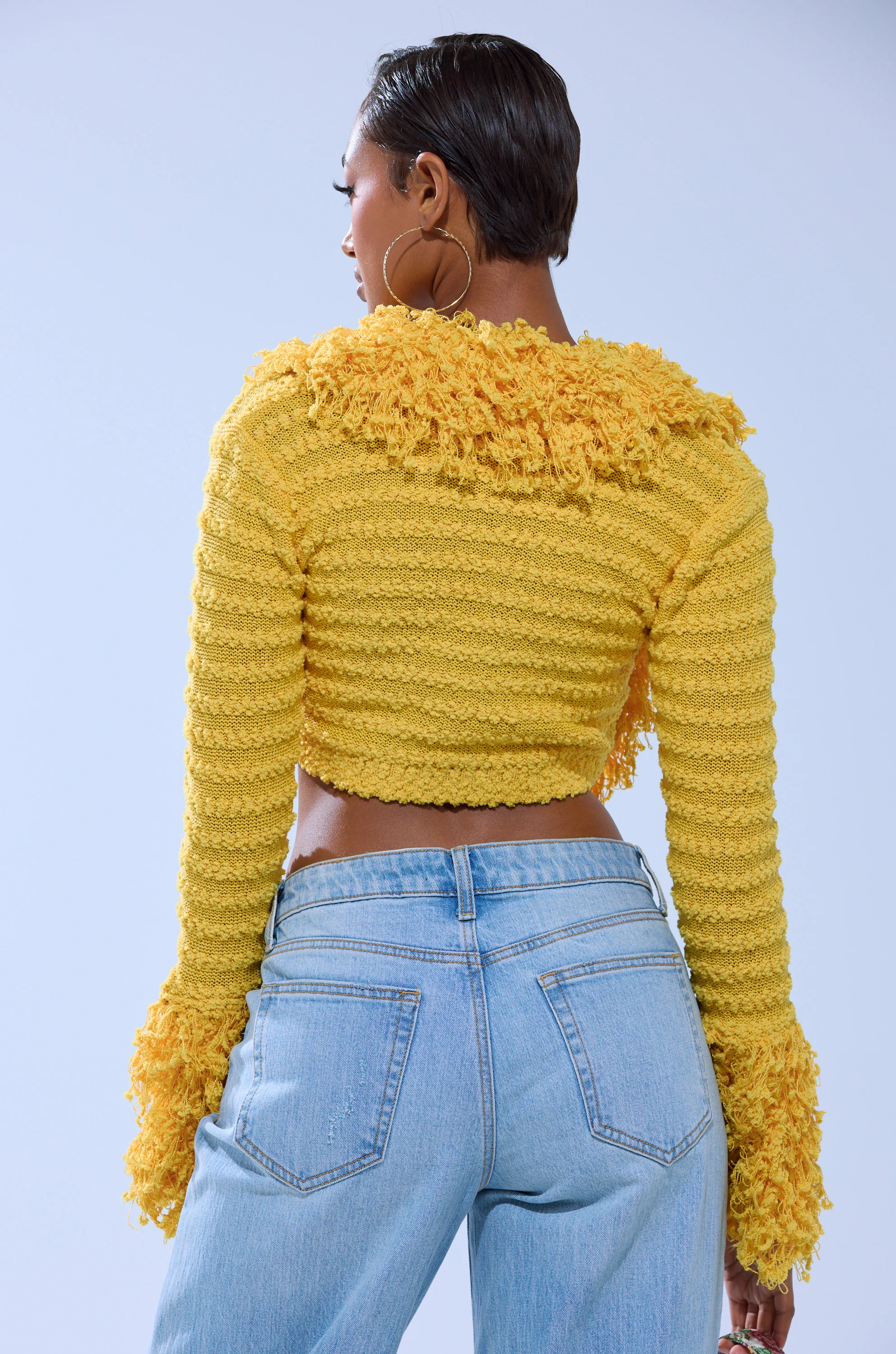 SUNSHINE QUEEN FRINGE SWEATER - Image 4