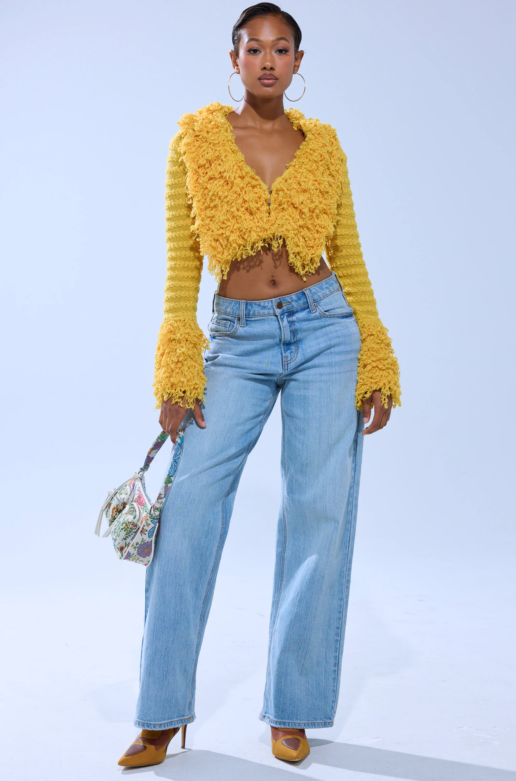 SUNSHINE QUEEN FRINGE SWEATER - Image 5