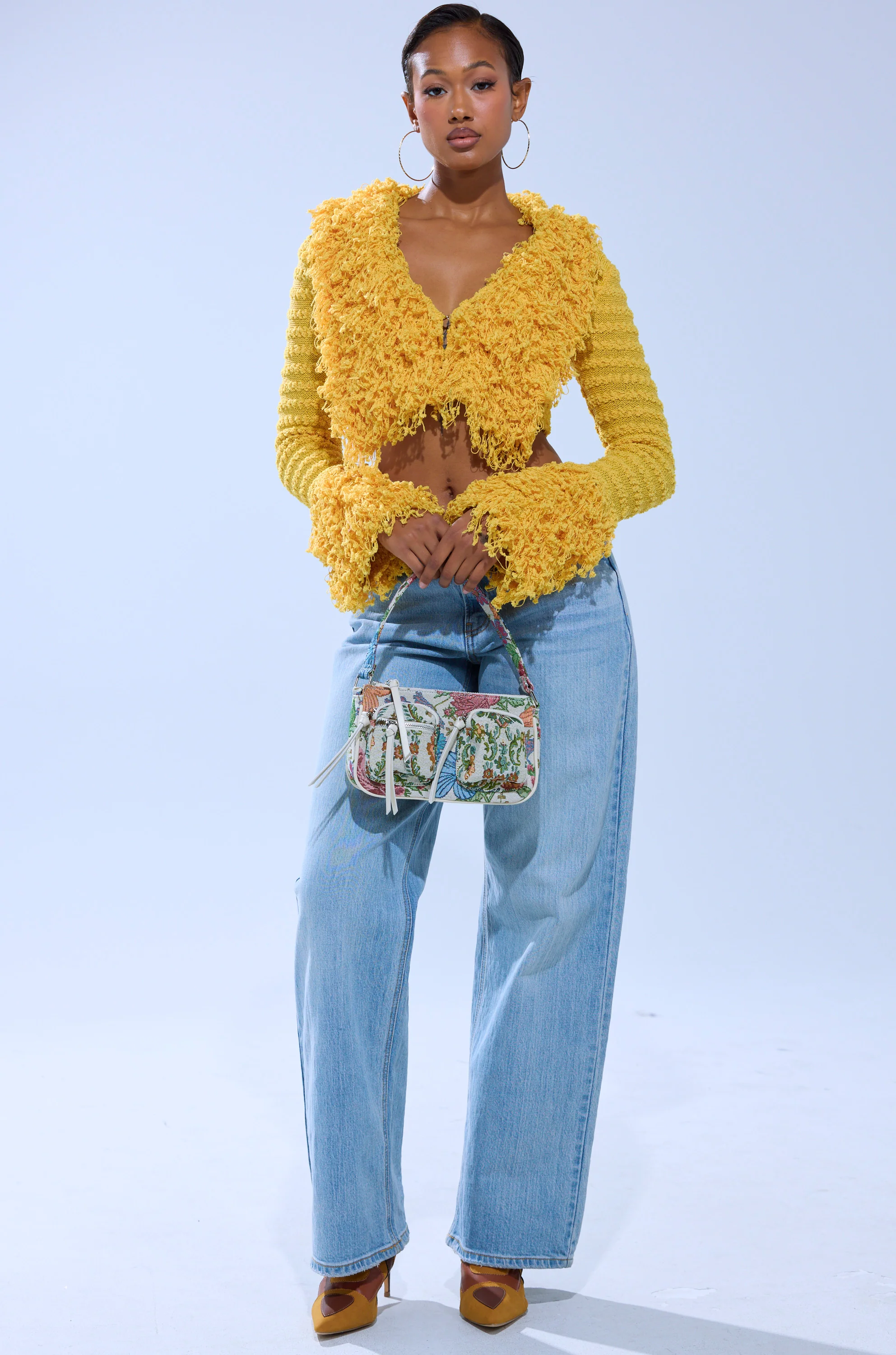 SUNSHINE QUEEN FRINGE SWEATER - Image 6