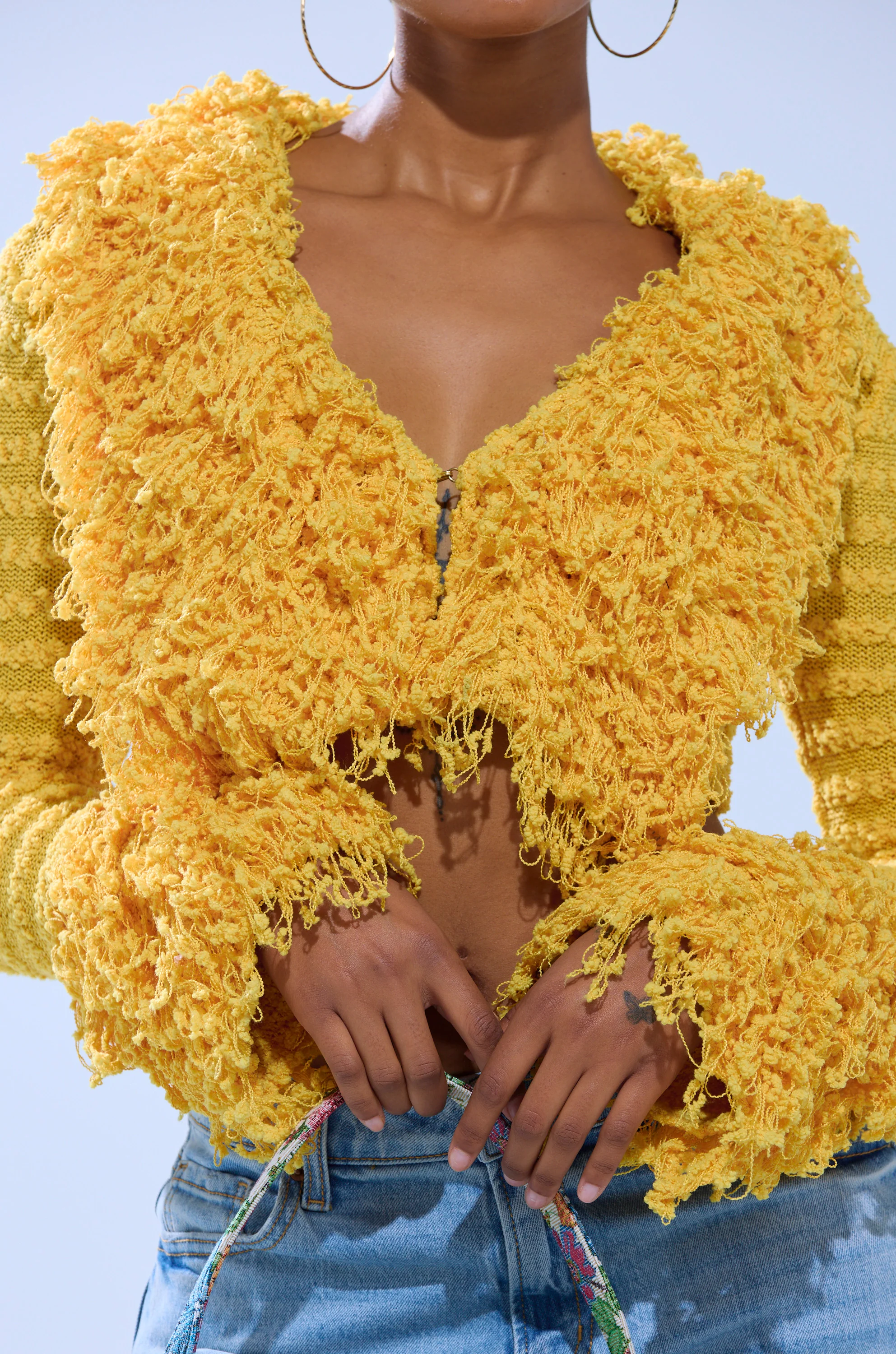 SUNSHINE QUEEN FRINGE SWEATER - Image 7