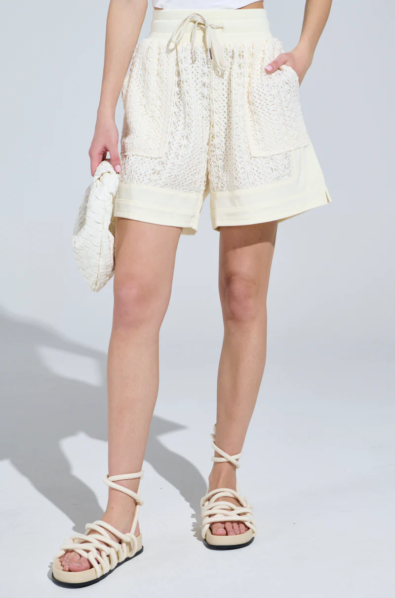 BROOKLYN CROCHET BERMUDA SHORTS - Image 3