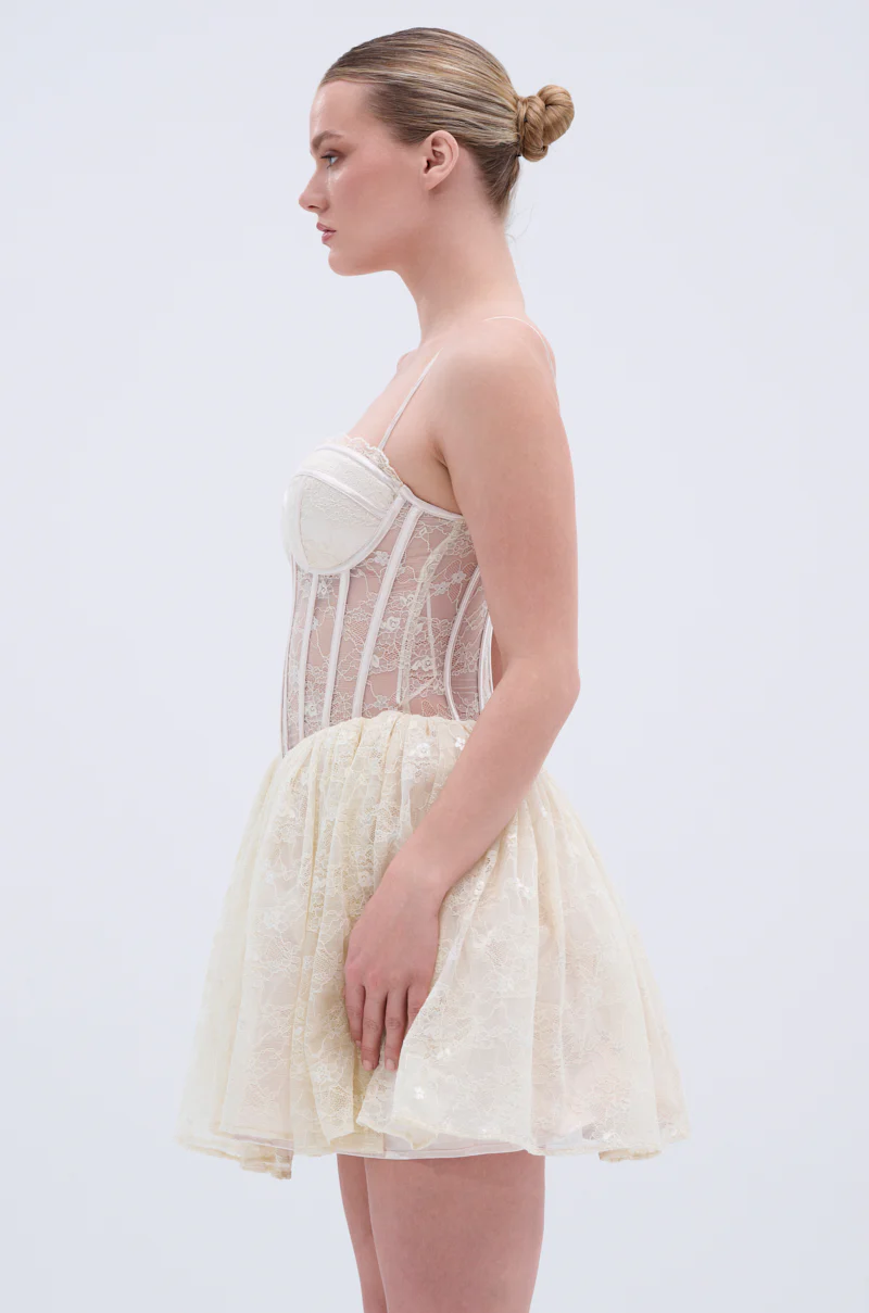 BRUNCHIN LACE MINI DRESS - Image 5