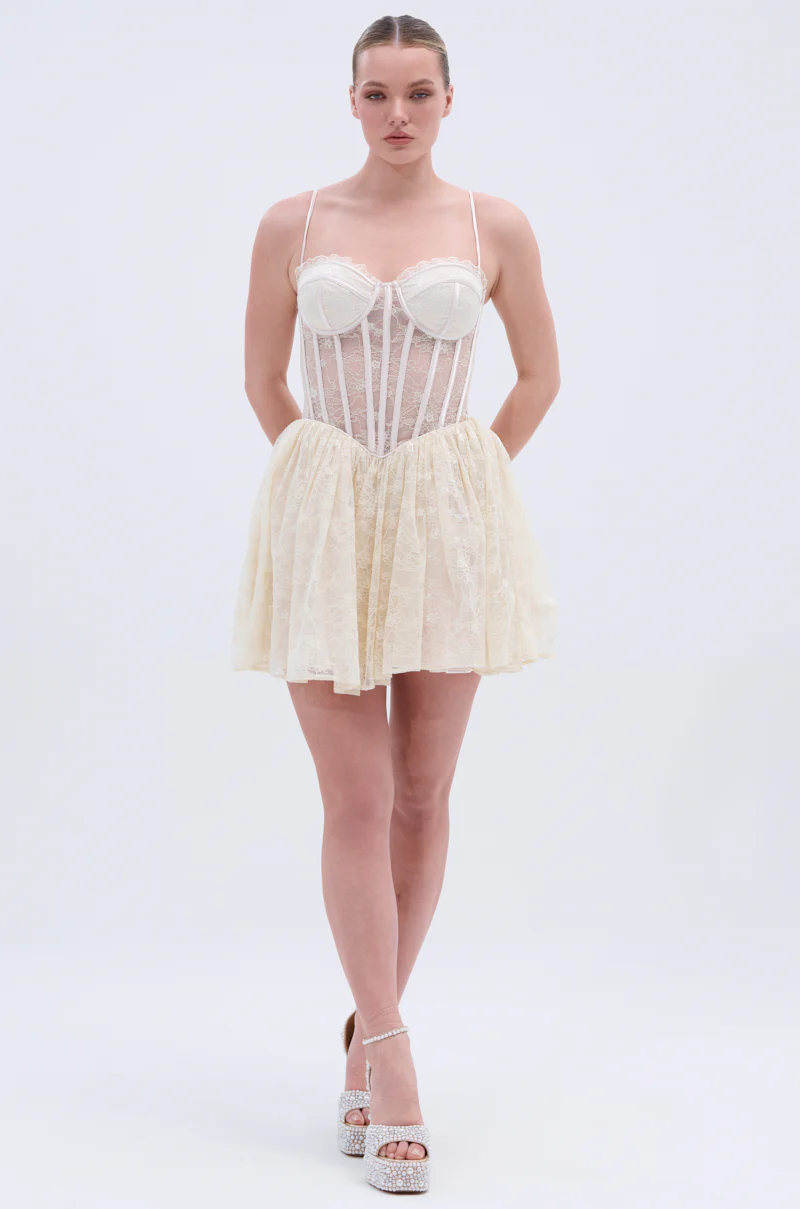 BRUNCHIN LACE MINI DRESS - Image 7