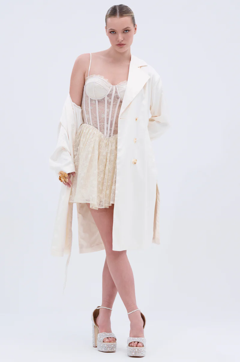BRUNCHIN LACE MINI DRESS - Image 9