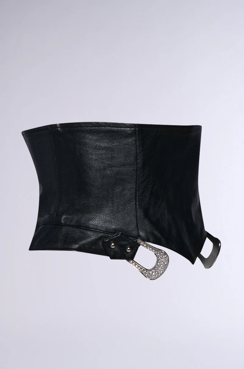 BUCKLE UP PU BELT - Image 3