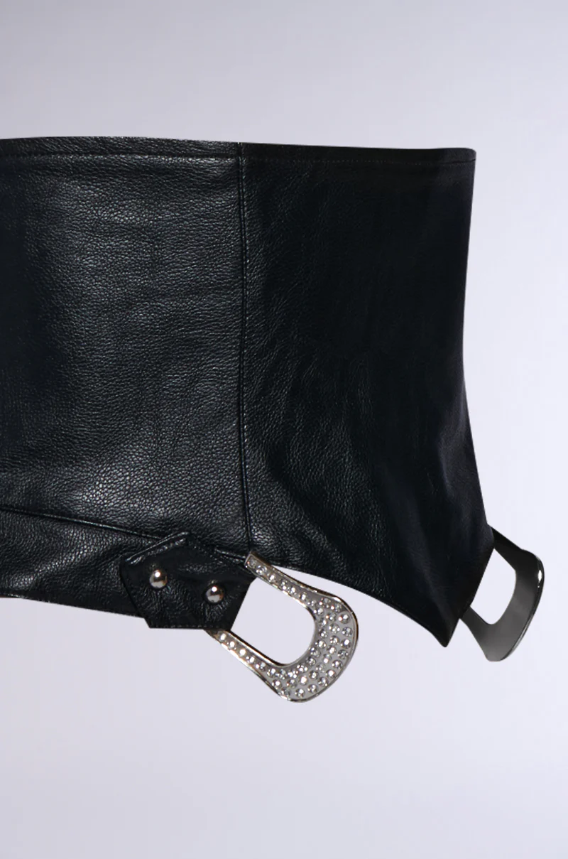 BUCKLE UP PU BELT - Image 4