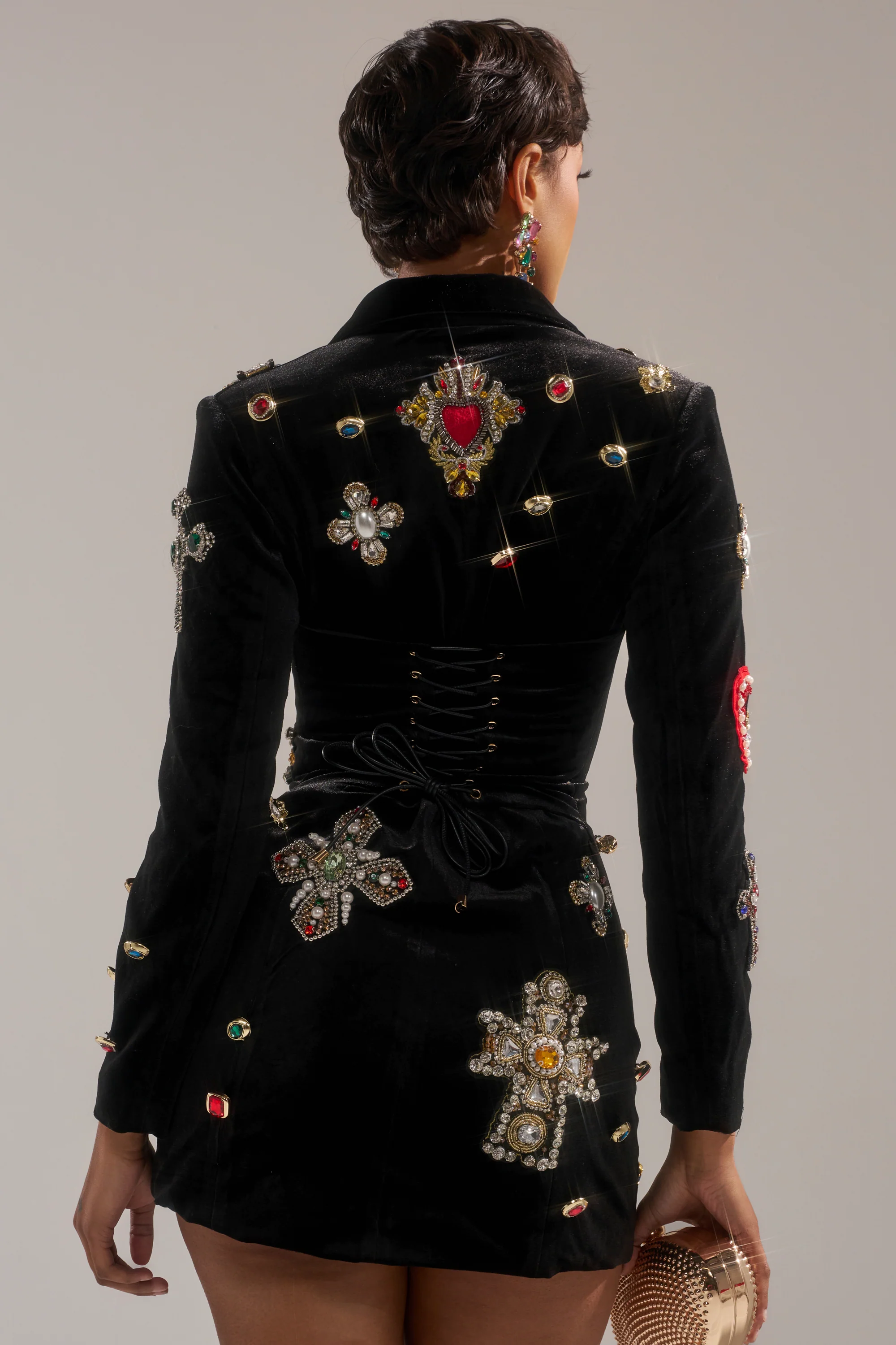 BUSINESS ONLY BLAZER DRESS - Image 4