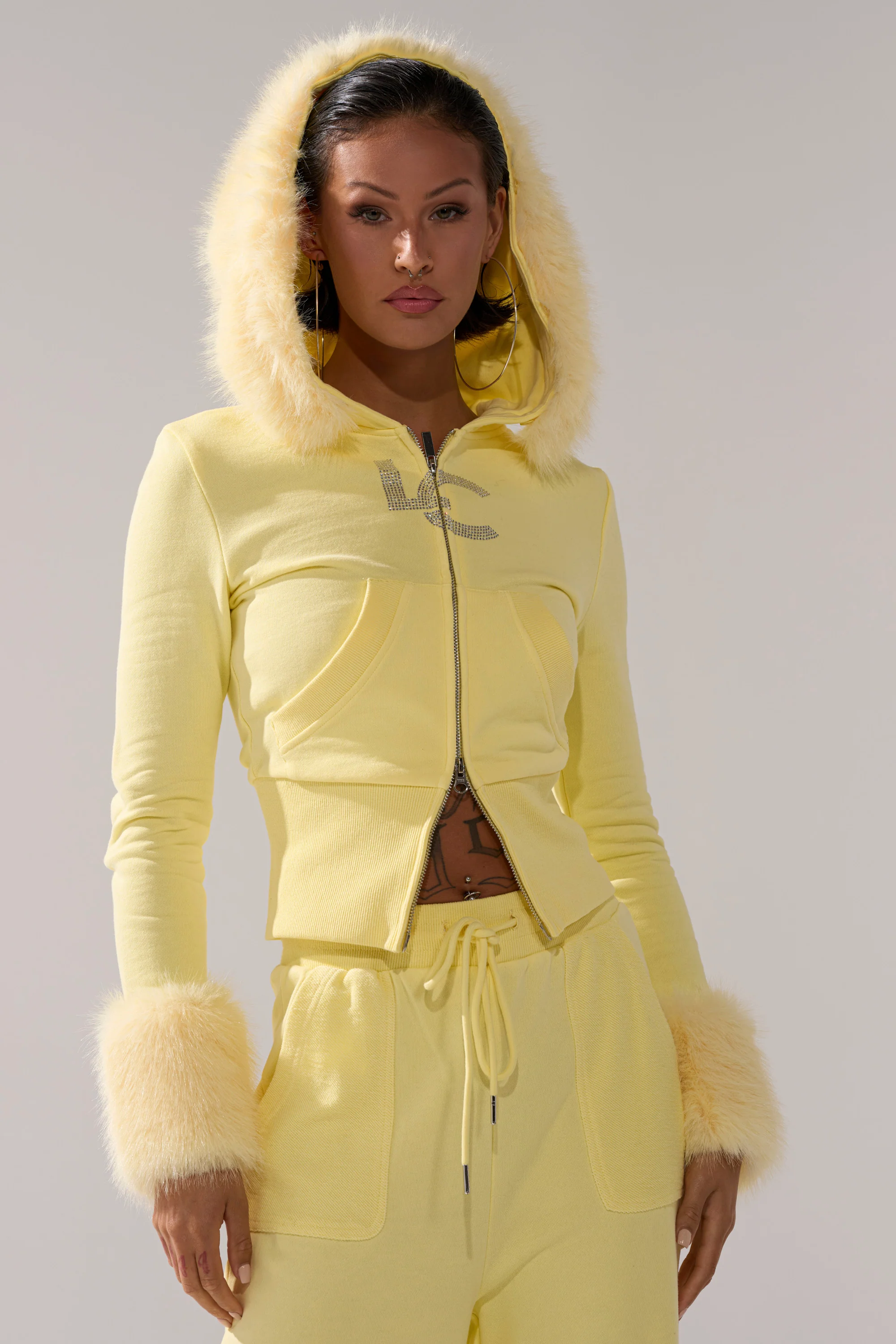 BUTTERFINGER ZIP UP SWEATSHIRT
