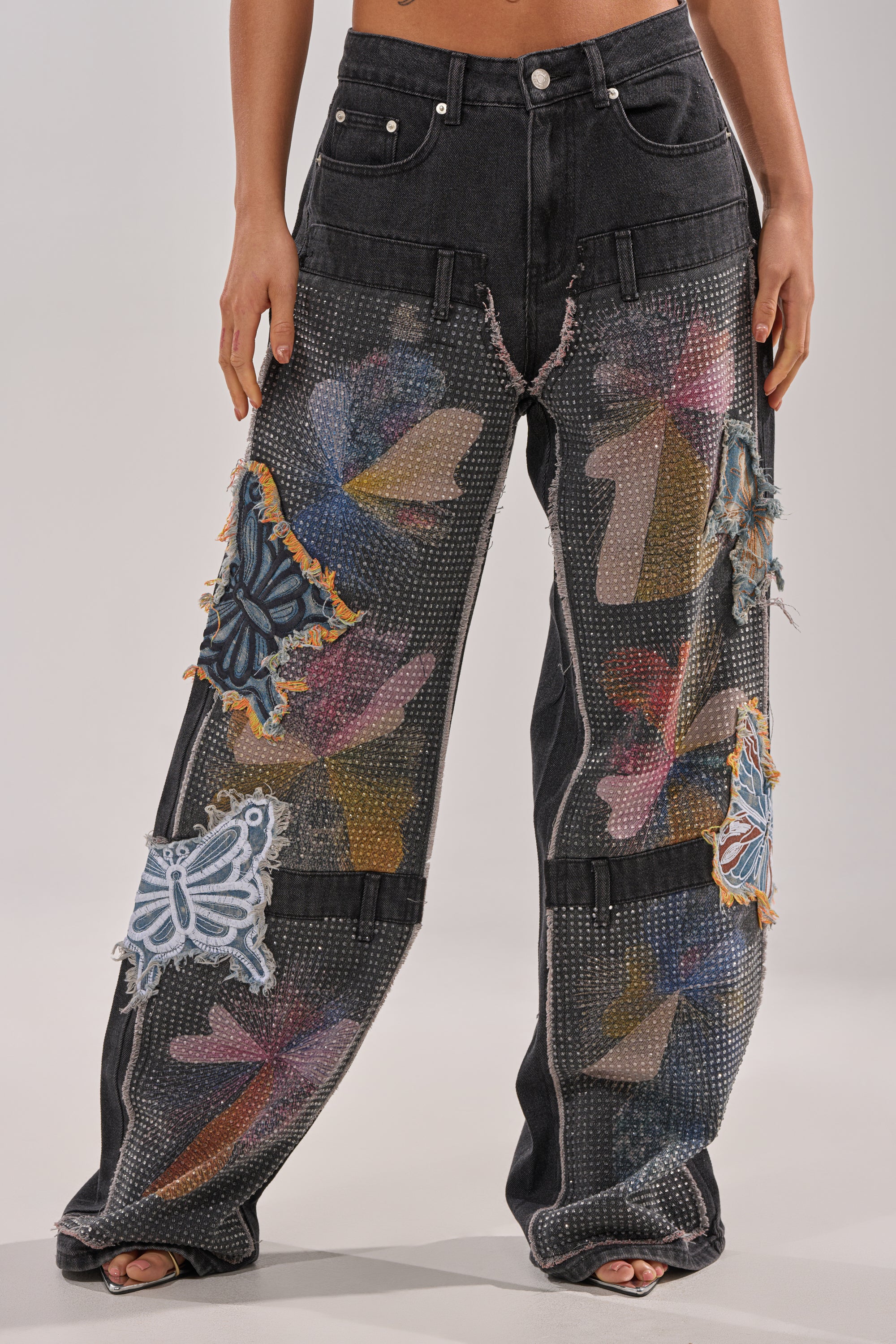 BUTTERFLY EFFECT RELAXED DENIM - Image 2
