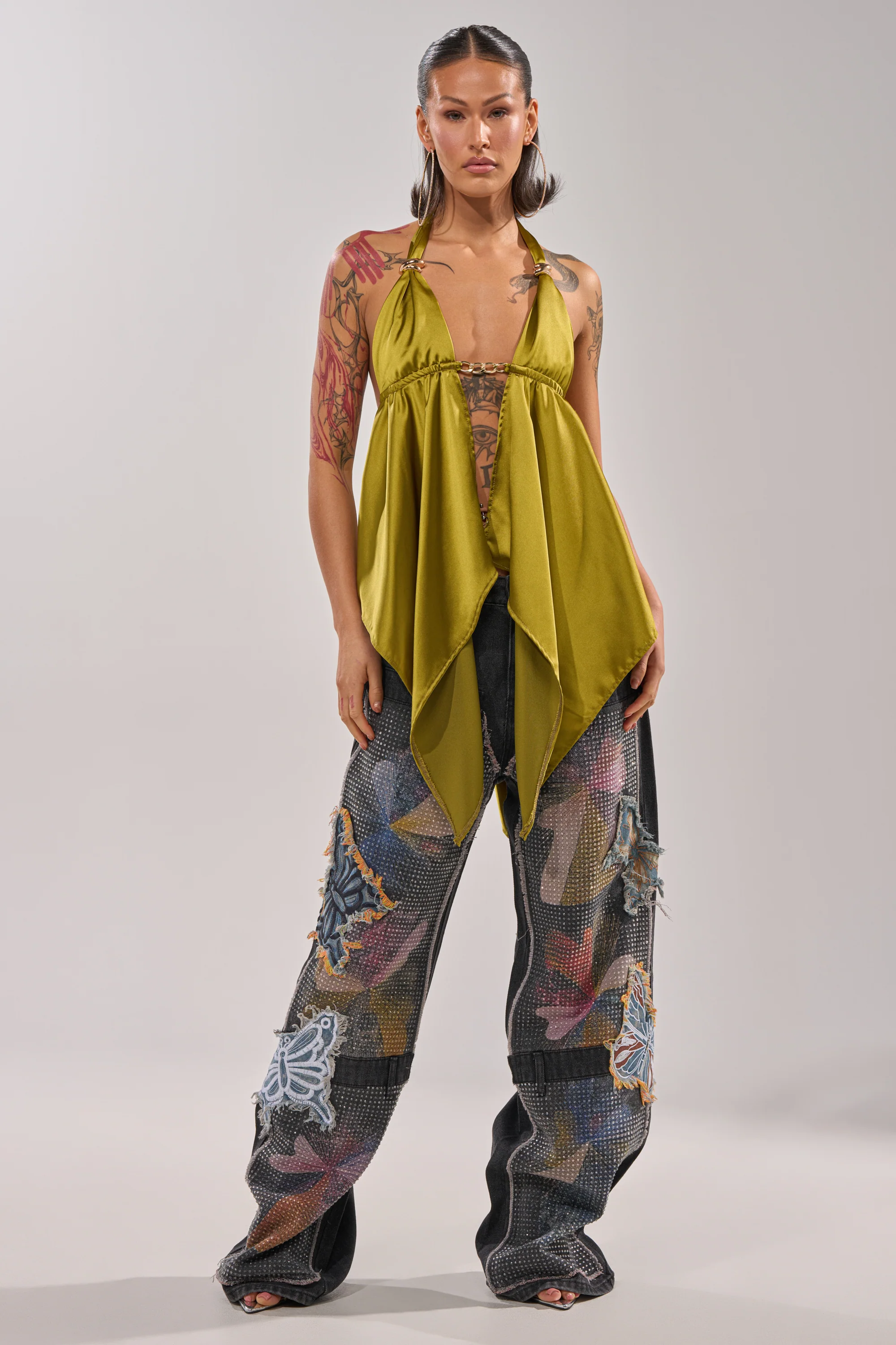 BUTTERFLY EFFECT RELAXED DENIM - Image 7