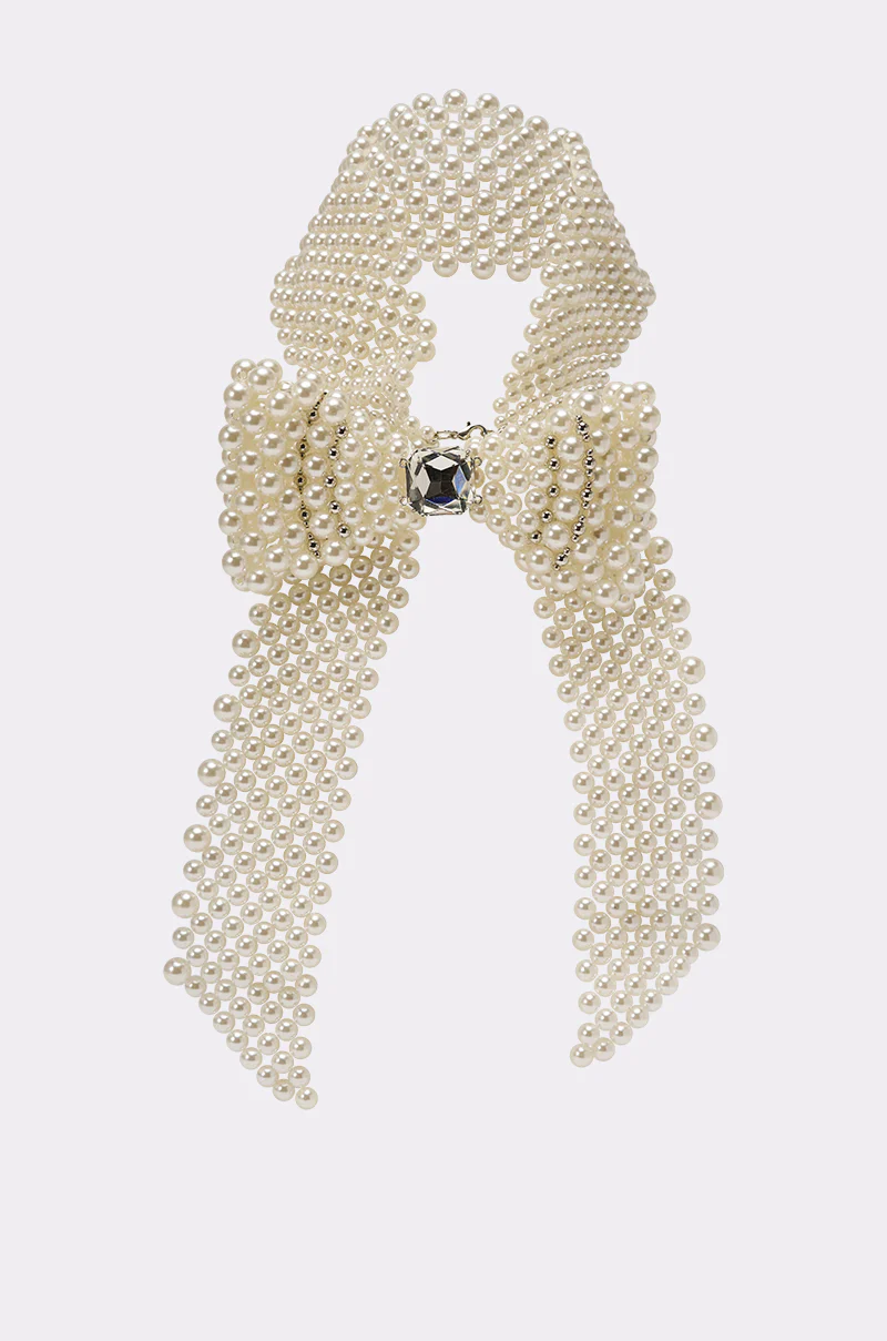 BUTTONED UP PEARL COLLAR - Image 3