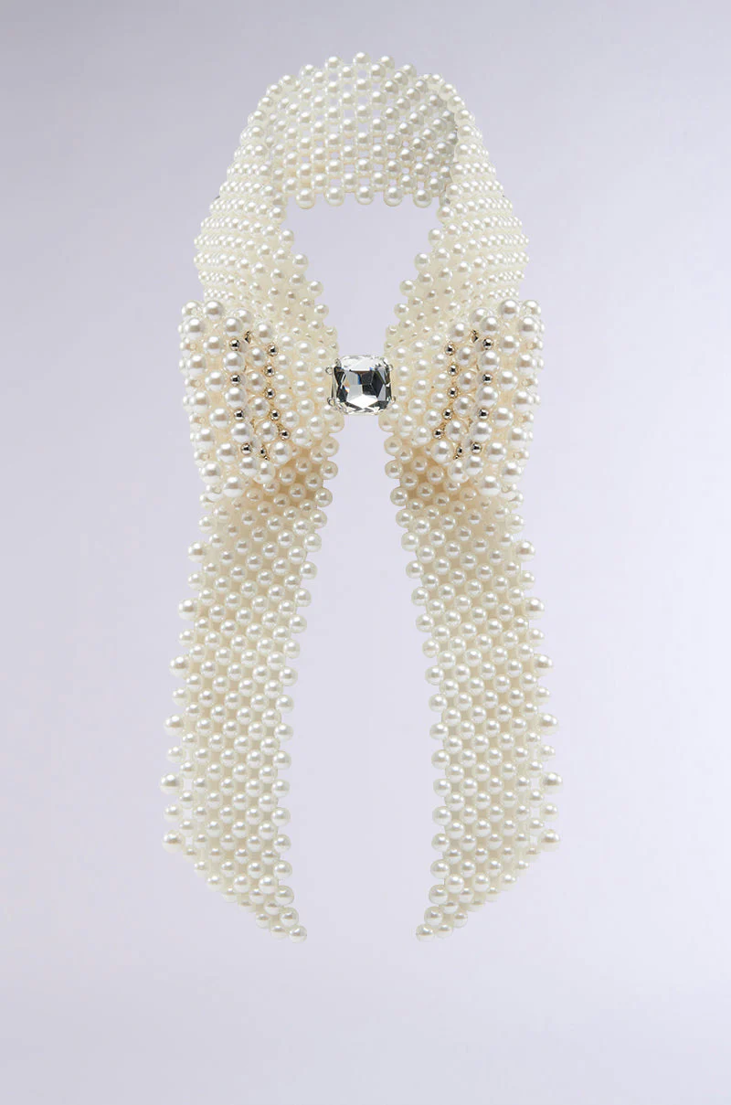 BUTTONED UP PEARL COLLAR - Image 7