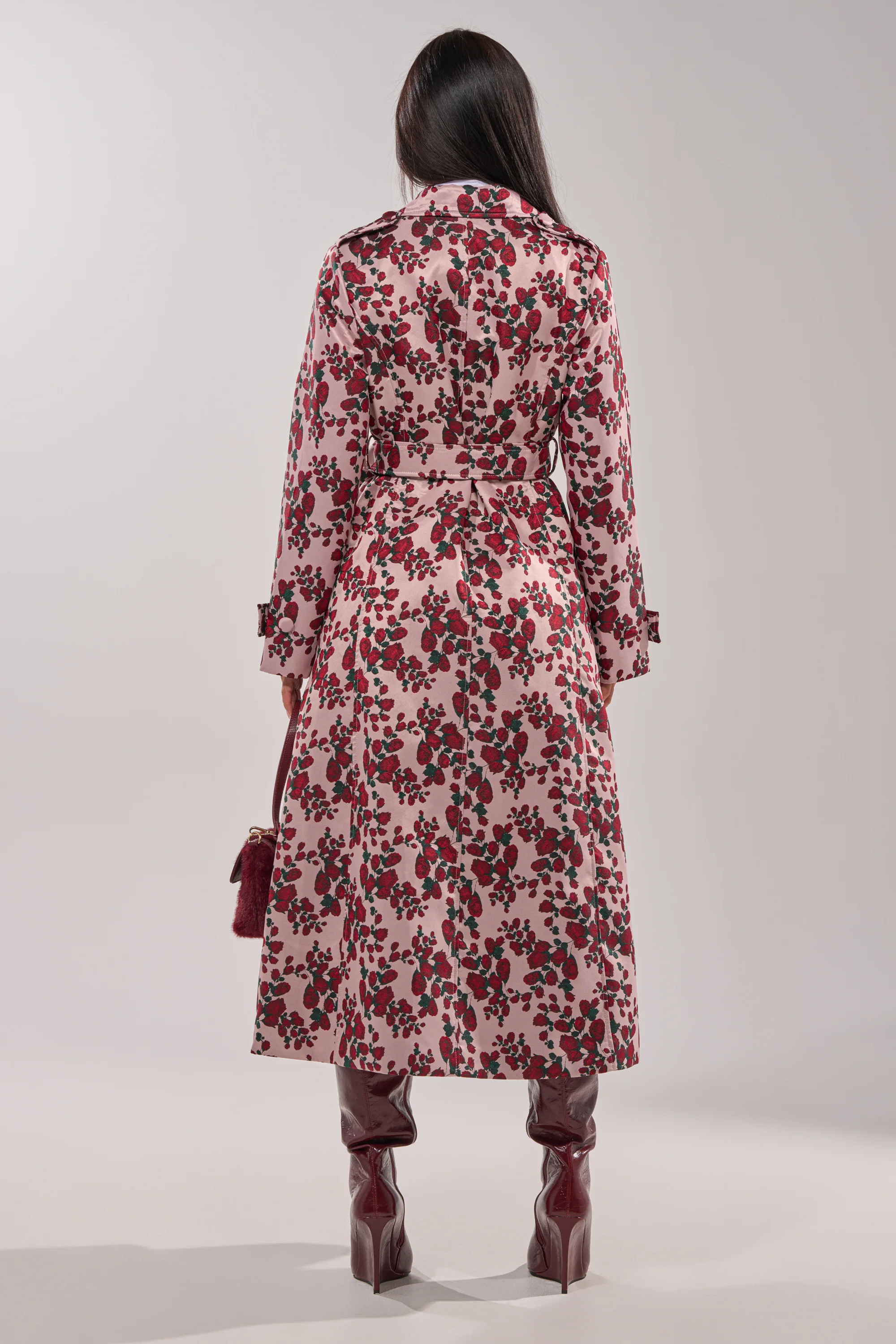 BUY ME ROSES JACQUARD TRENCH - Image 10