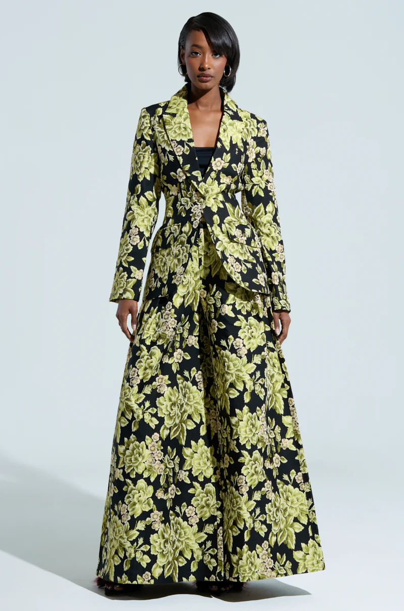 BUY MYSELF FLOWERS BROCADE BLAZER - Image 5