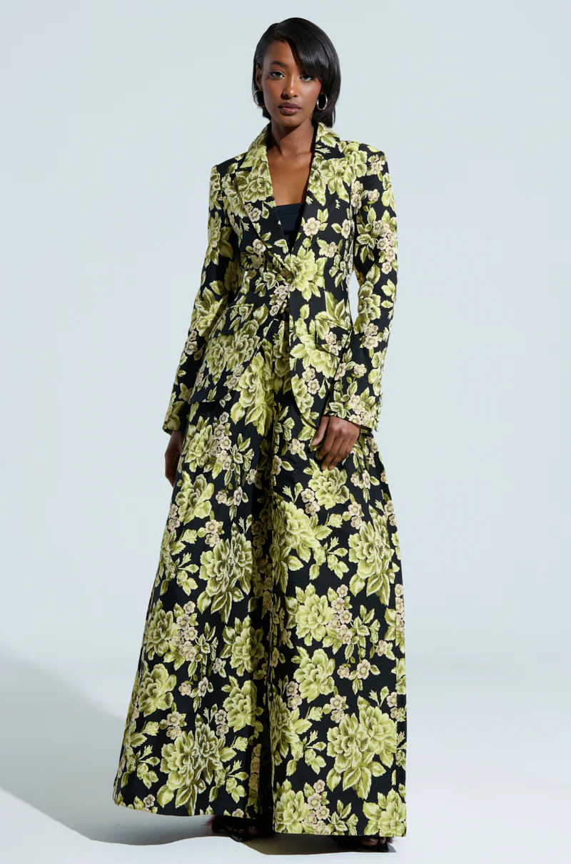 BUY MYSELF FLOWERS BROCADE BLAZER - Image 6