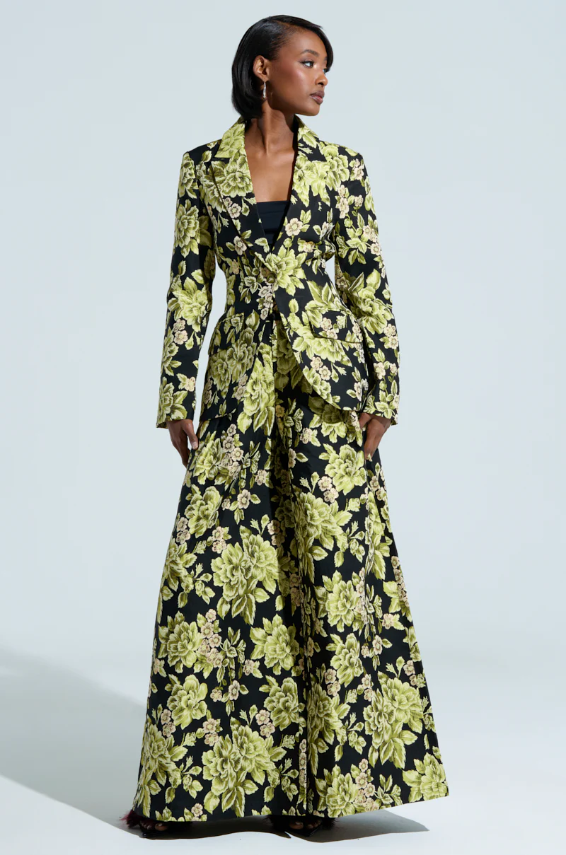 BUY MYSELF FLOWERS BROCADE BLAZER - Image 7