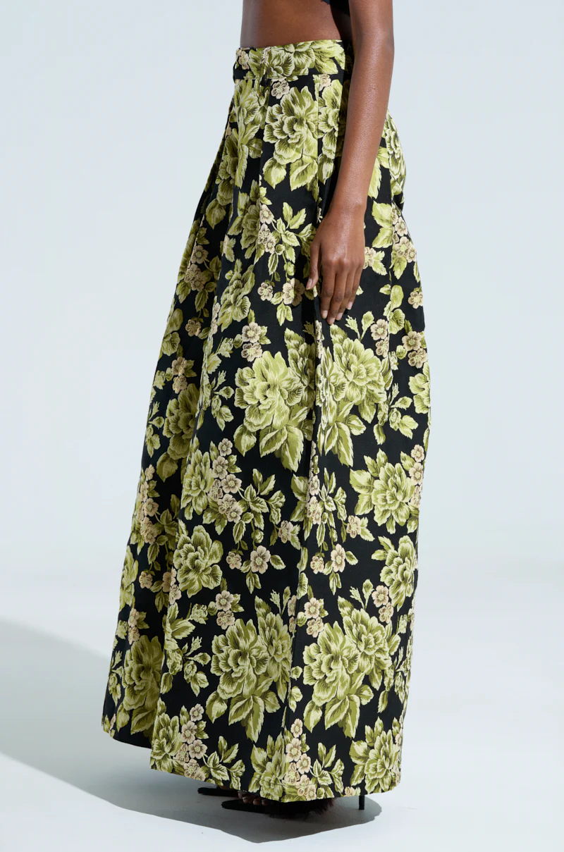 BUY MYSELF FLOWERS BROCADE TROUSER - Image 5
