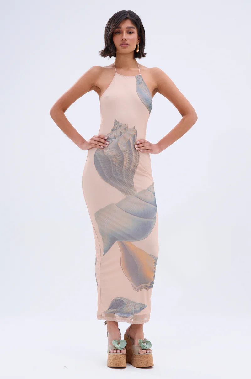 BY THE SEASHORE PRINTED MAXI DRESS - Image 4